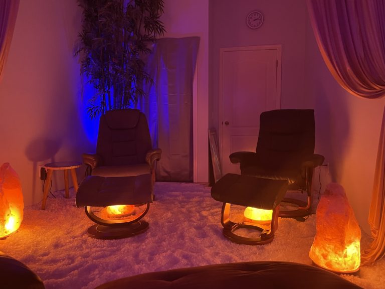 Relax in the Salt Room!